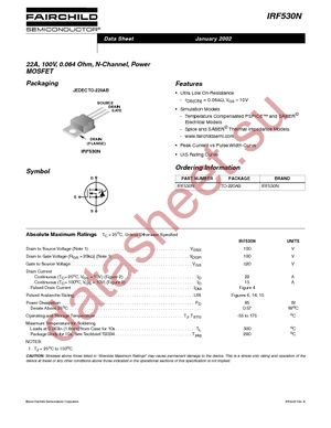 IRF530N_R4942 datasheet  